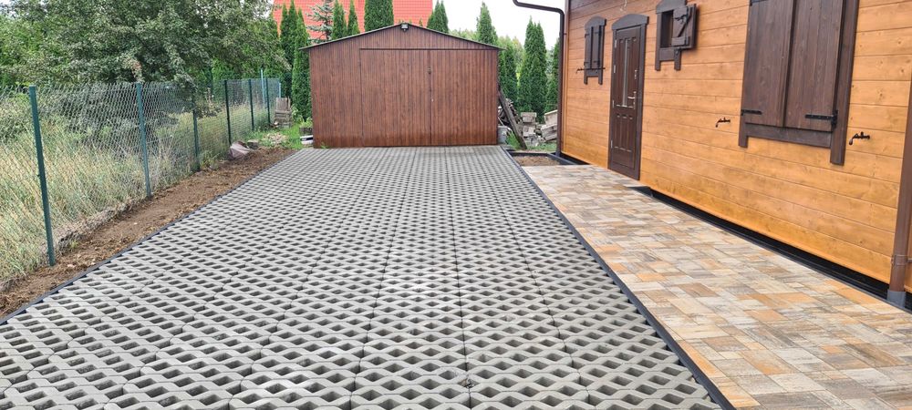 Układanie kostki brukowej