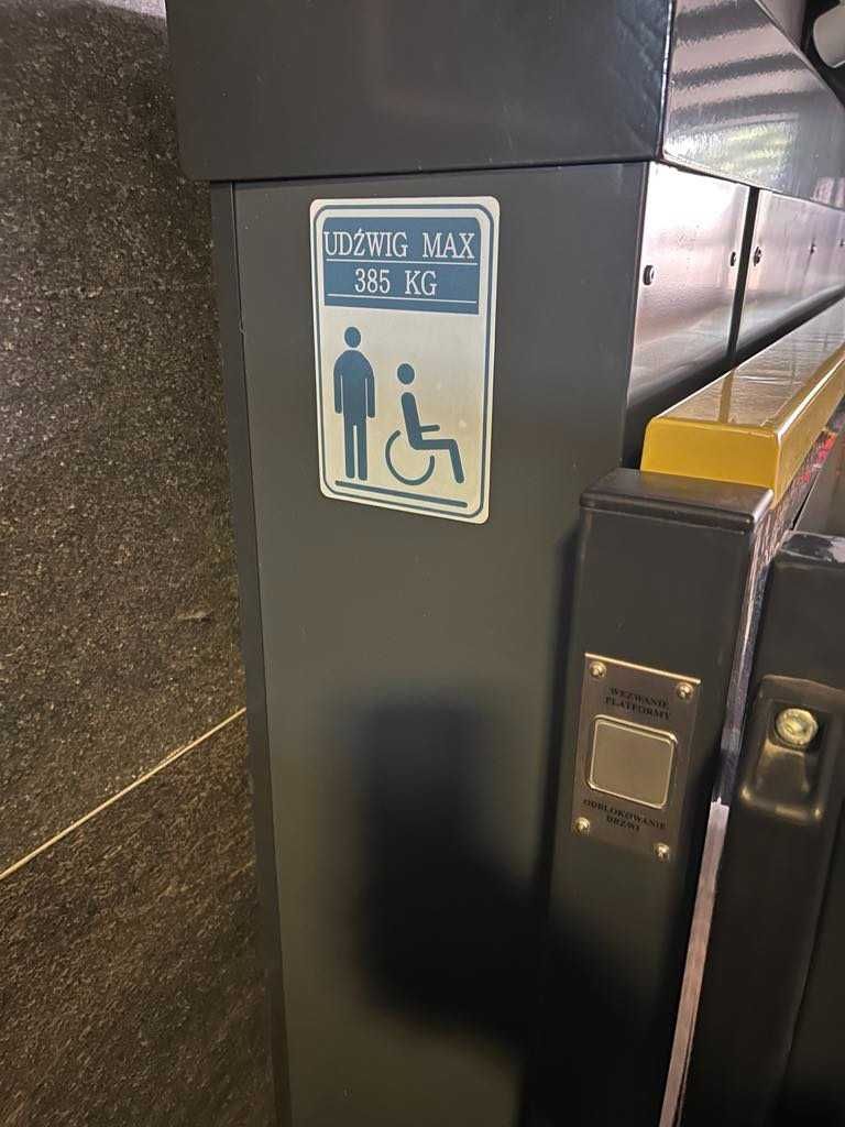 Winda dla osób niepełnosprawnych