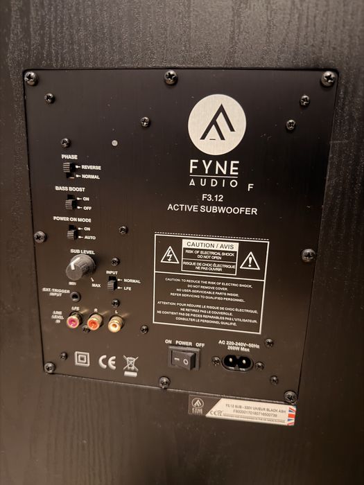Subwoofer aktywny Fyne Audio F3.12 12 cali Katowice Mysłowice
