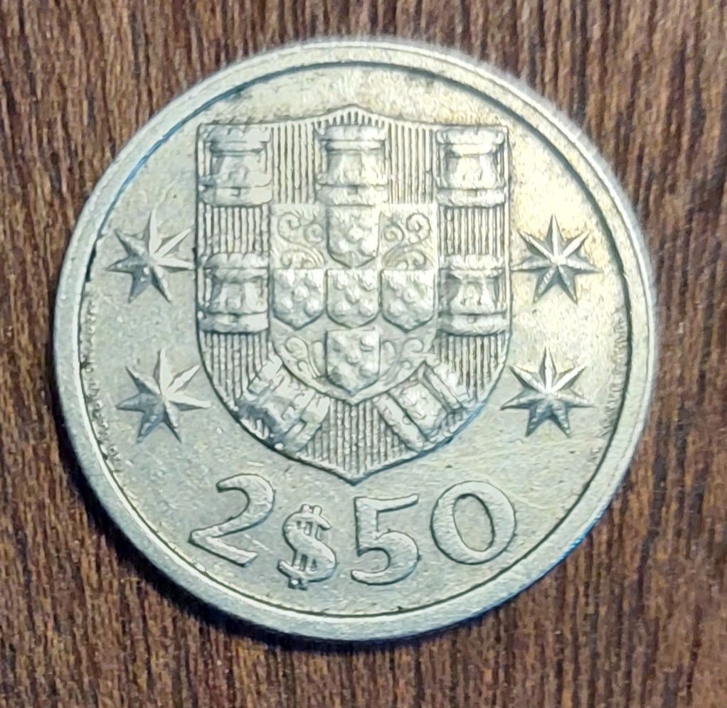 Moeda de 2,50 Escudos de 1983