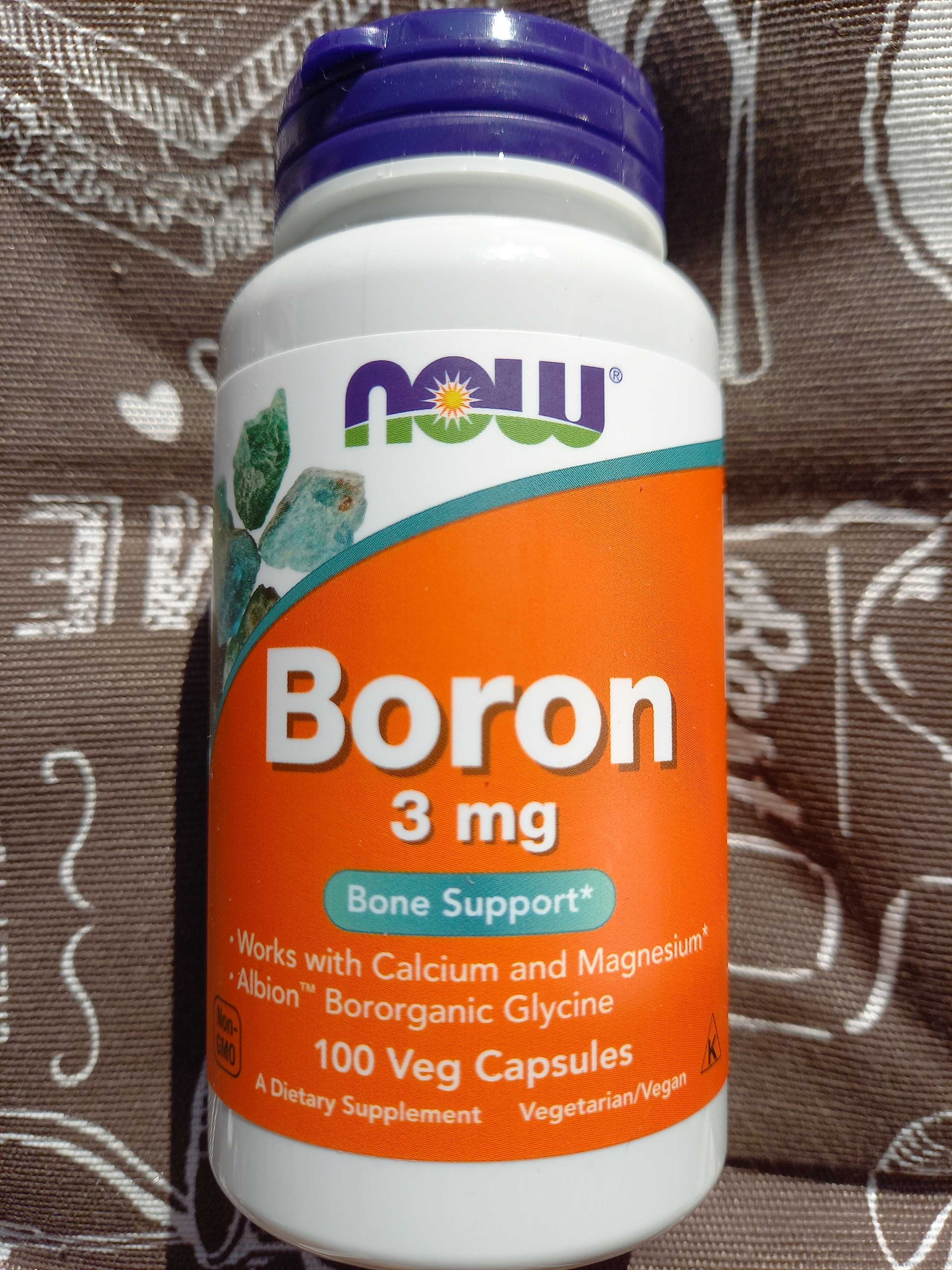 NOW Foods Life Extension Бор Boron Борон 3 mg 100 250 капсул