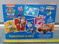 Książka puzzle Psi Patrol