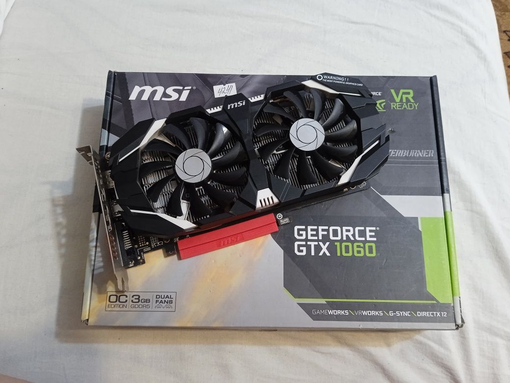 Відеокарта gtx 1060 msi робоча