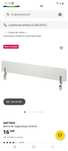 Vendo 2 barras proteção cama IKEA