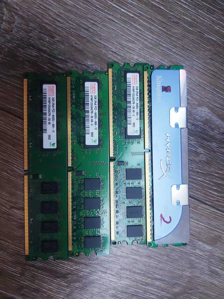 4x pamieć DDR2 2GB