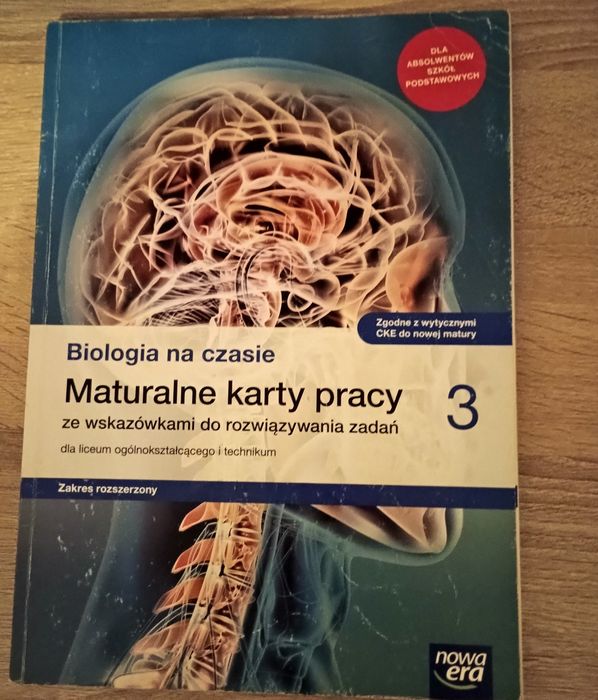 Maturalne karty pracy 3 Nowa Era Biologia