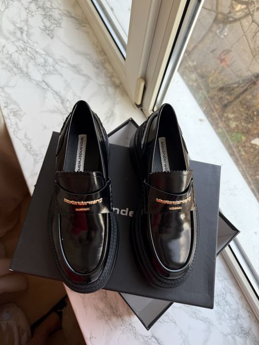 Alexander Wang/ Лофери жіночі на високій підошві