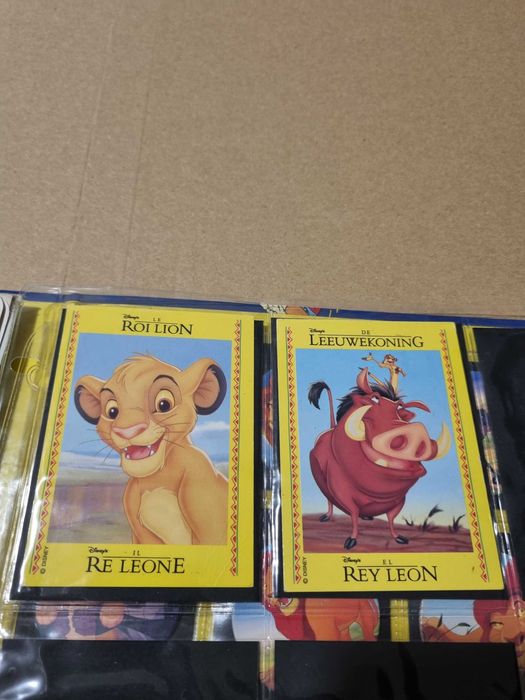 Tazos raros Panini Caps Rei Leão ( coleção completa )