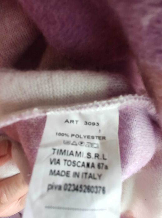 Fioletowa damska kurtka koszulowa w kratę, ciepła, Timiami