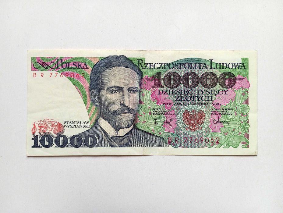 10000 zł 1988   -  BR  -