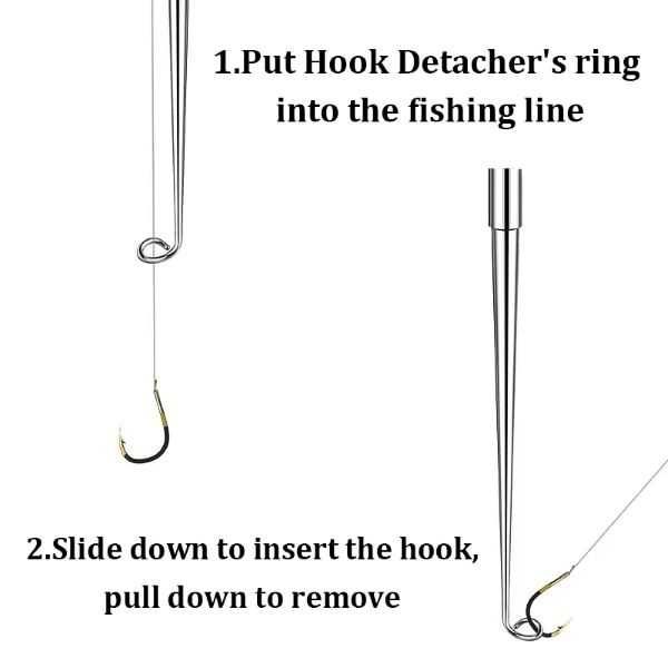 Akcesoria wędkarskie. Urządzenie do wyczepiania haków.