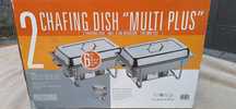 Zestaw  Chafing Dish „Multi Plus” – Nowy – Podgrzewacze