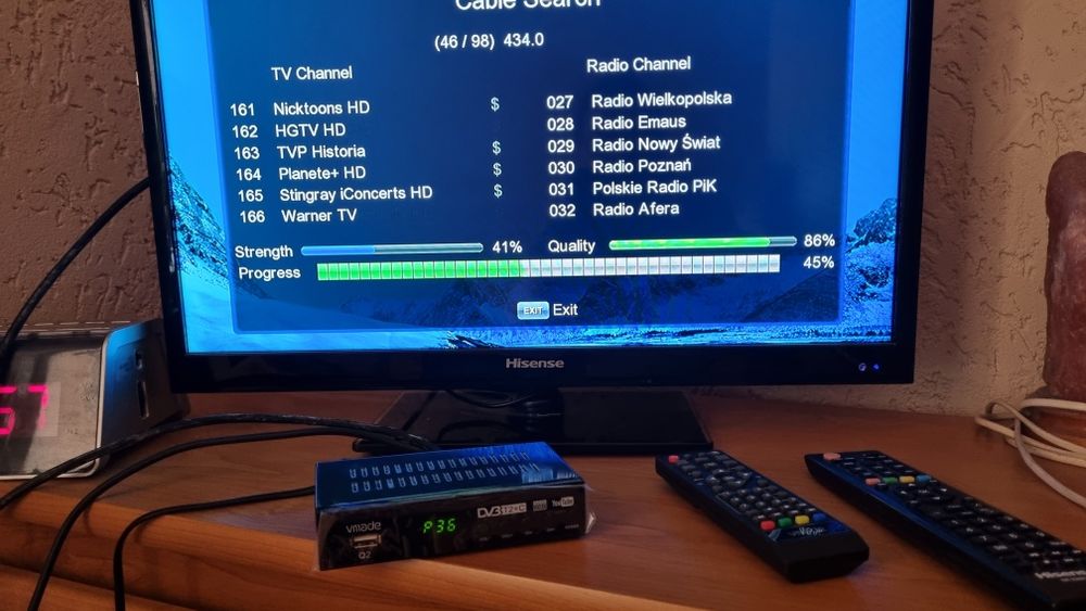 decoder dvbt2, sat,kablowa