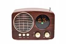Radio Retro LCD USB Bluetooth Pendrive SD FM AUX