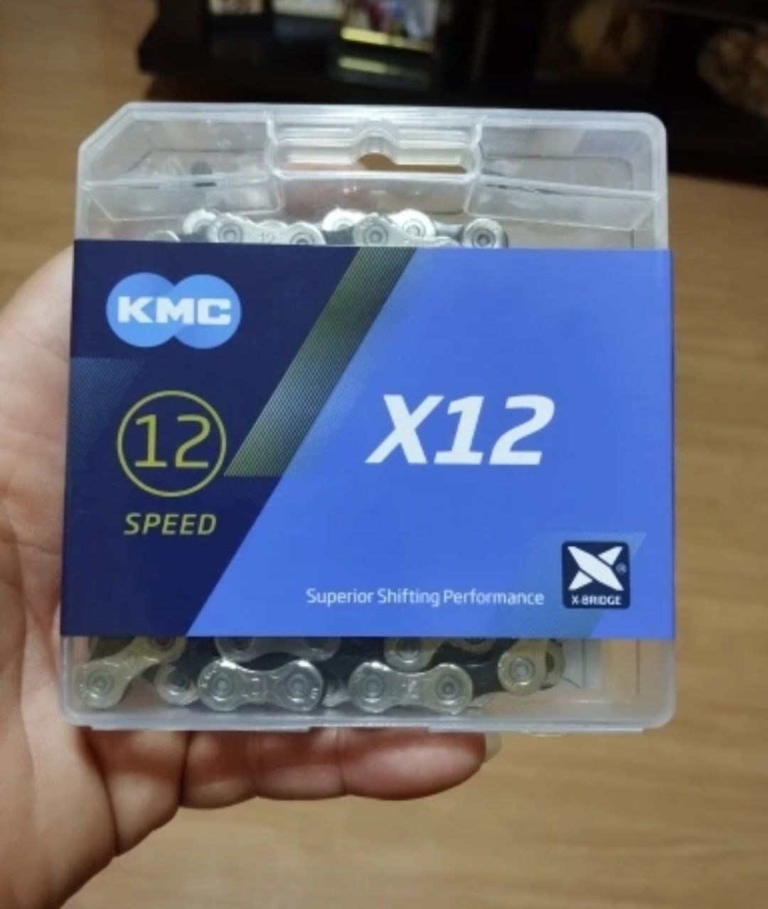 Corrente NOVA - KMC 12v 126 elos + Elos rápidos