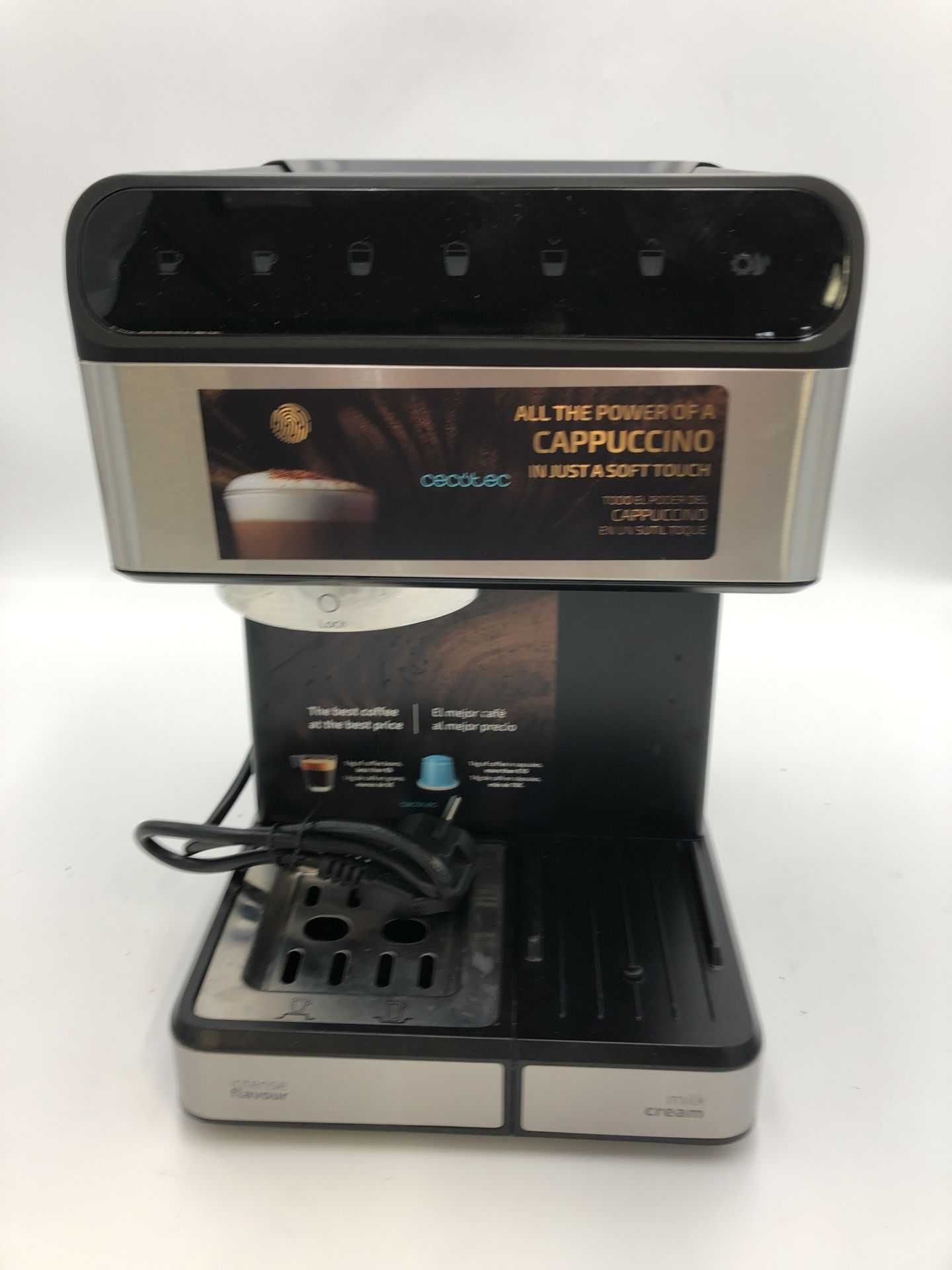 Ekspres do kawy Cecotec 1350W 20 Bar Touch NIEKOMPLET