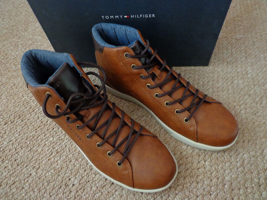 Новые мужские кожаные ботинки Tommy Hilfiger Talis кеды EUR 44.5