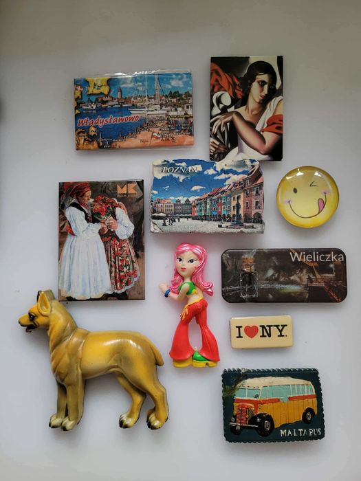 ZESTAW 7 Magnesów na lodówkę Z3.