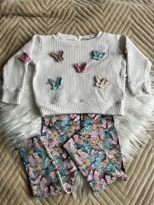sweter + legginsy z grubszego materiału od polskiej marki Sylart