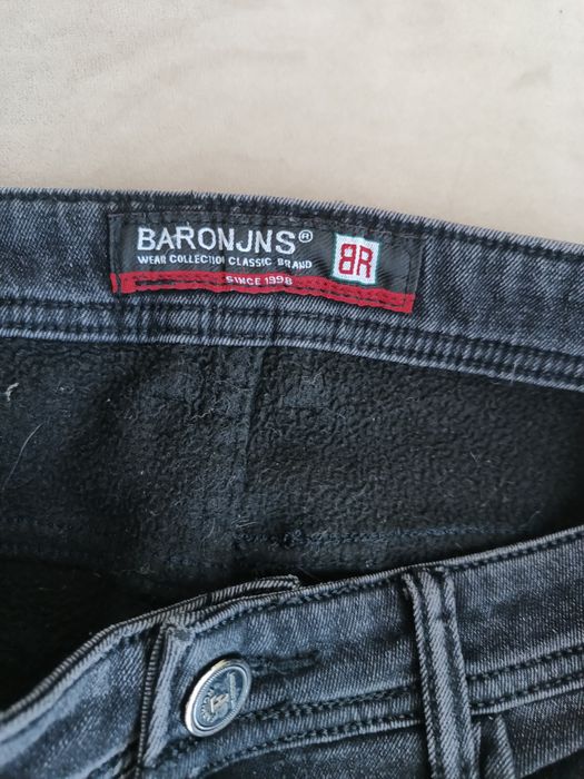 Джинси кастом sk8 y2k drip утеплённые на зиму