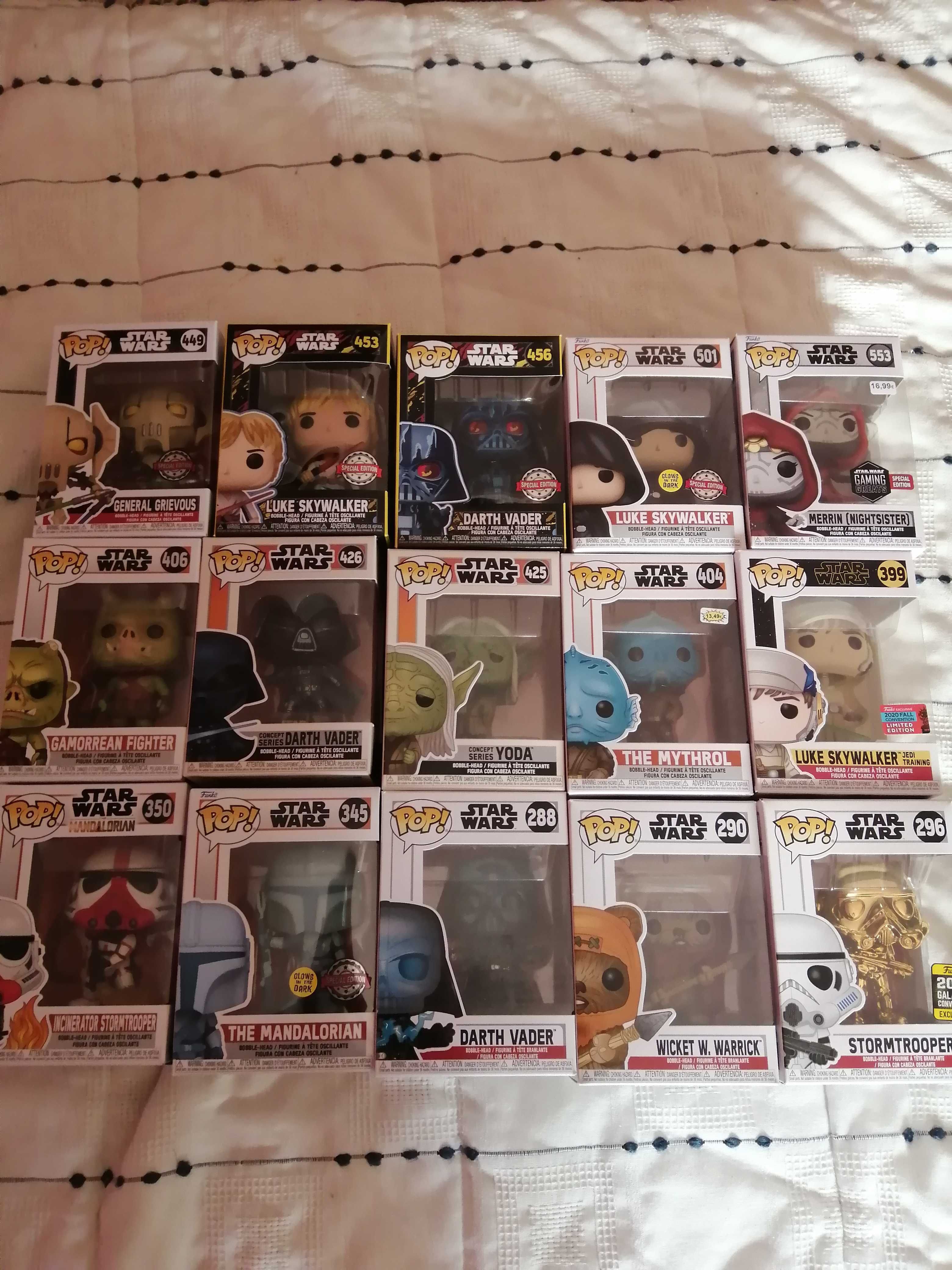 101 Funko pop star wars raros primeiras edições ( novos preços )