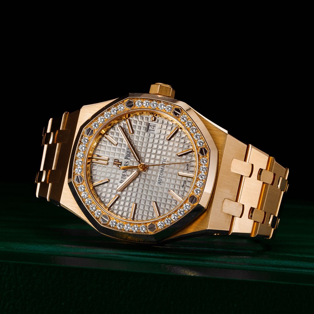 Audemars Piguet Royal Oak ze srebrną tarczą