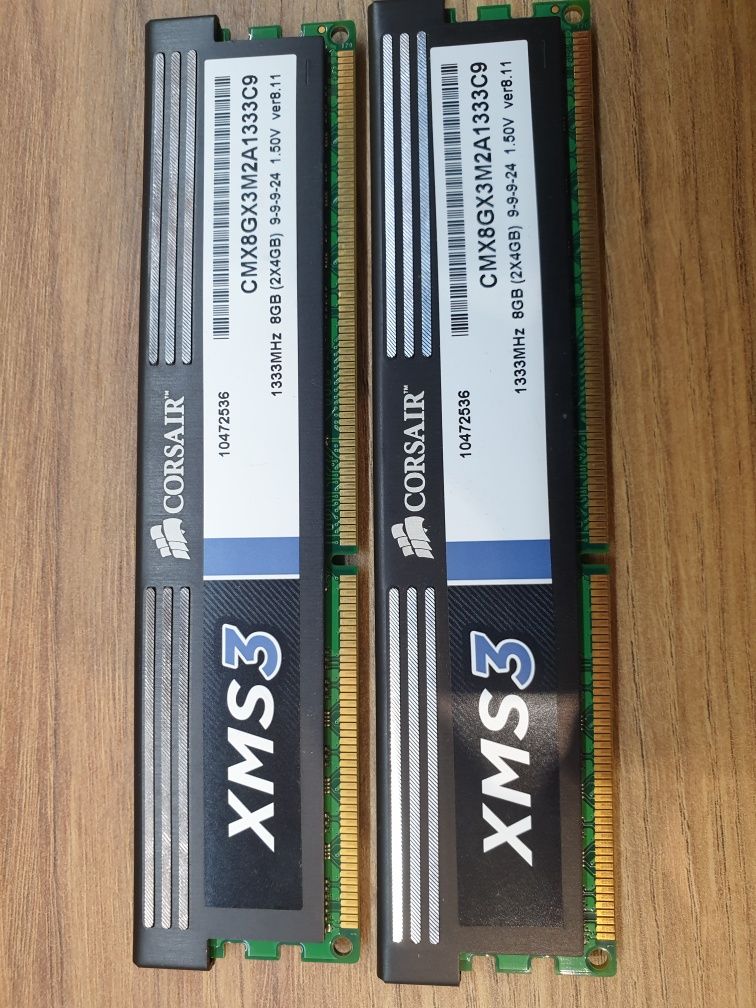 Pamiec ram 8Gb (4x2Gb) DDR3 XMS3