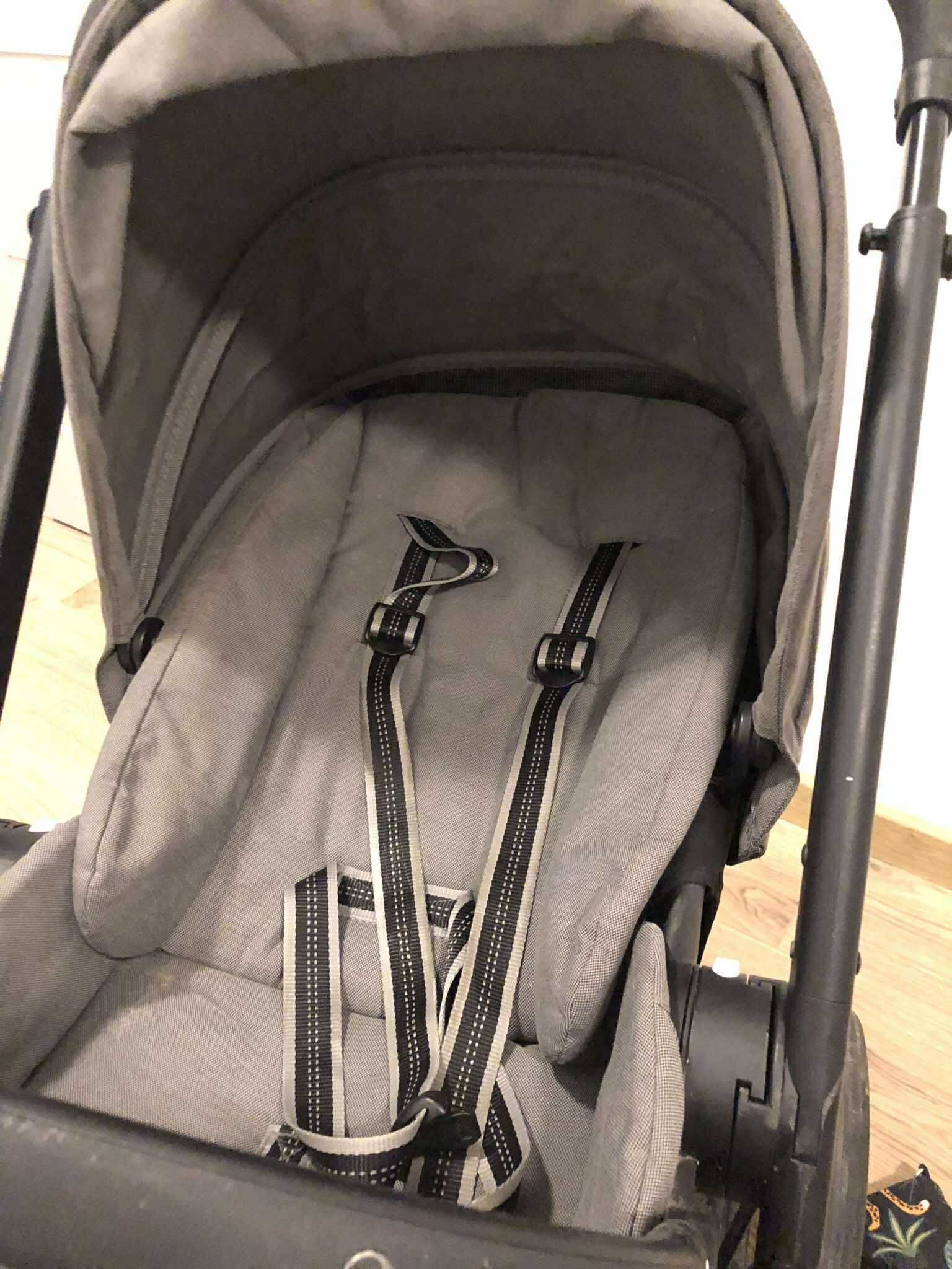 Kompletny wózek Cybex Balios S 2w1 gondola i spacerówka + akcesoria