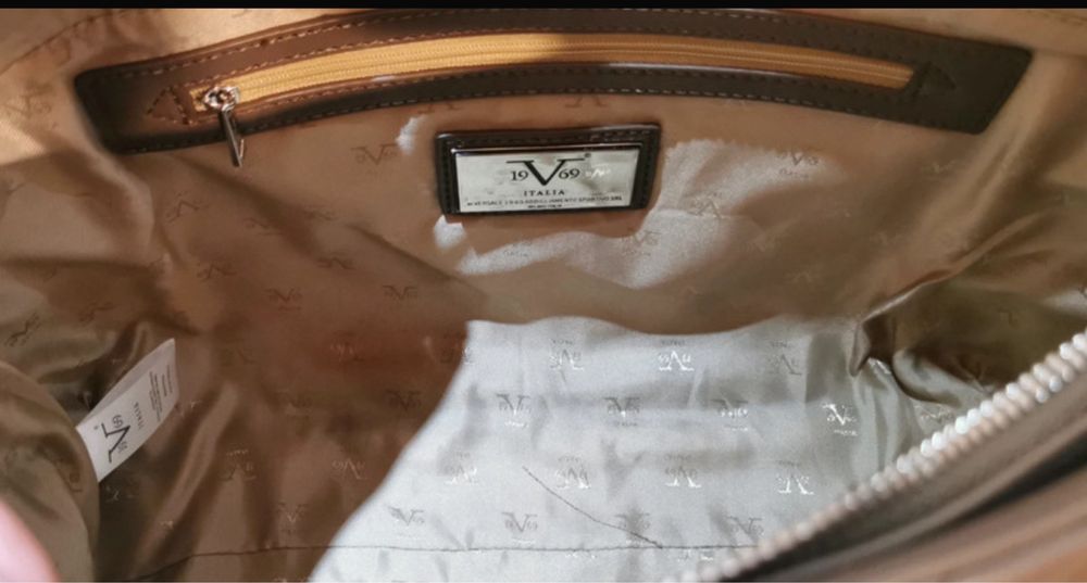 Mala taupe V1969 italia Nova