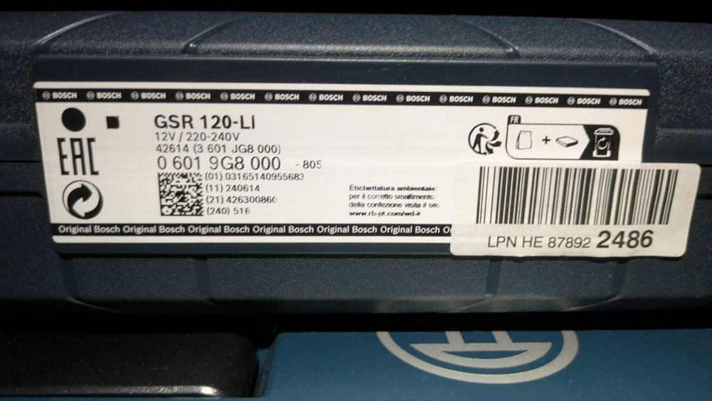 Bosch Professional 12V wkrętarka GSR 12V-35, 2xGBA 12V 3.0Ah, L-BOXX