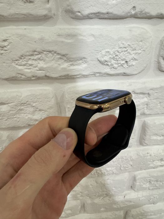 Apple watch 10 46mm Titanium gold 100% Акумулятор