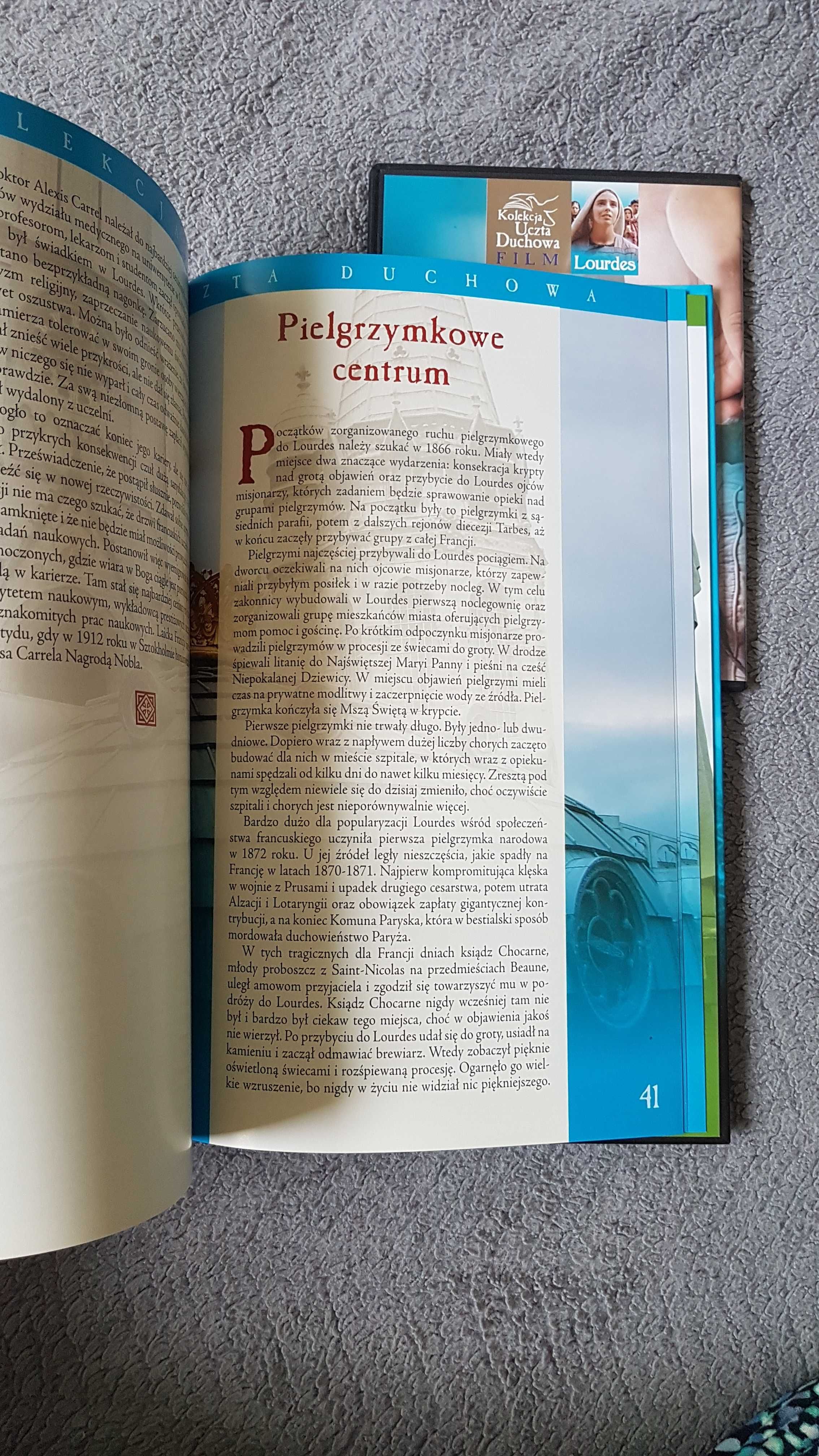 Książka z filmem "Lourdes. Dar dla świata"