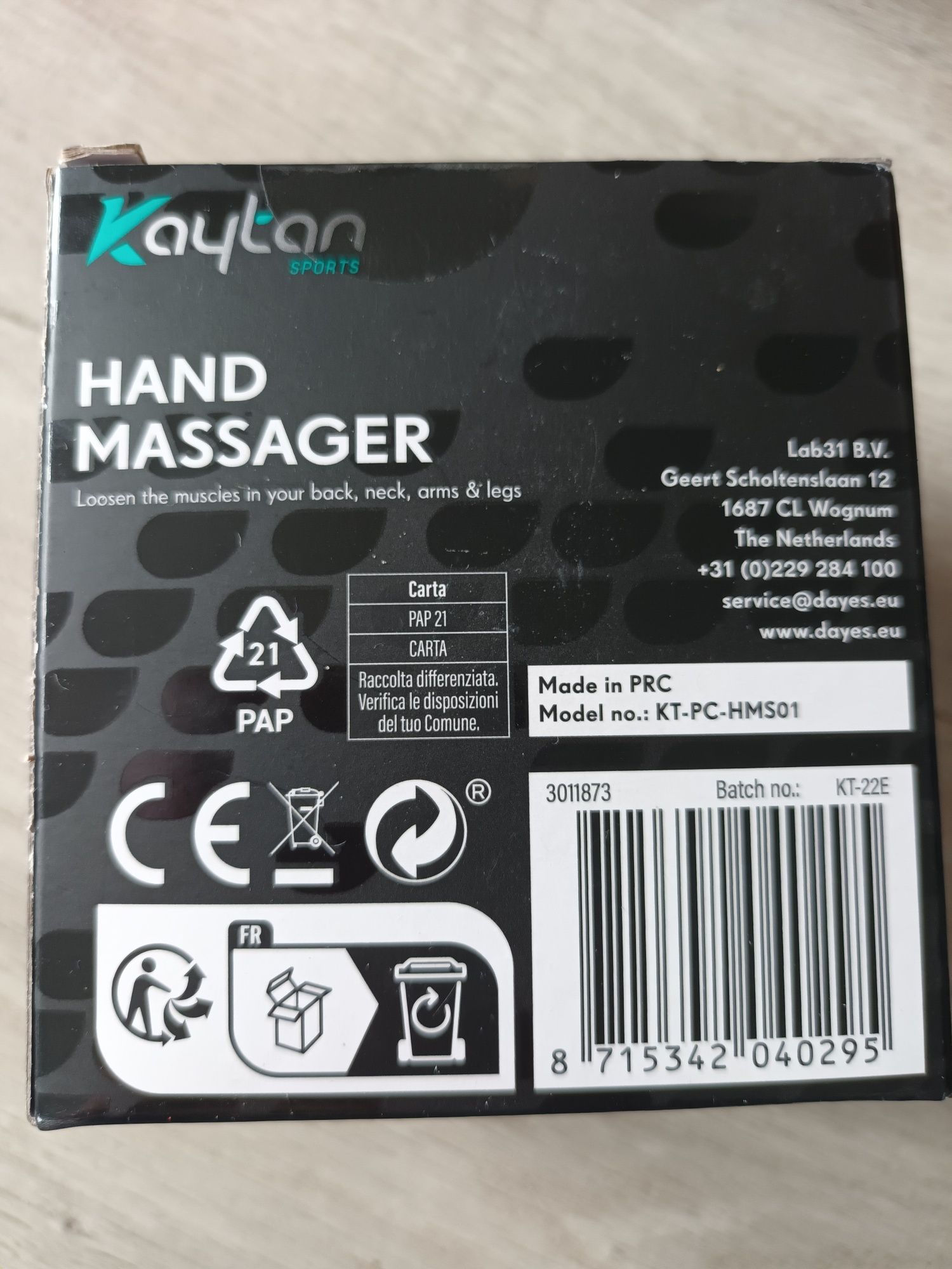 Masażer ręczny Kaylan