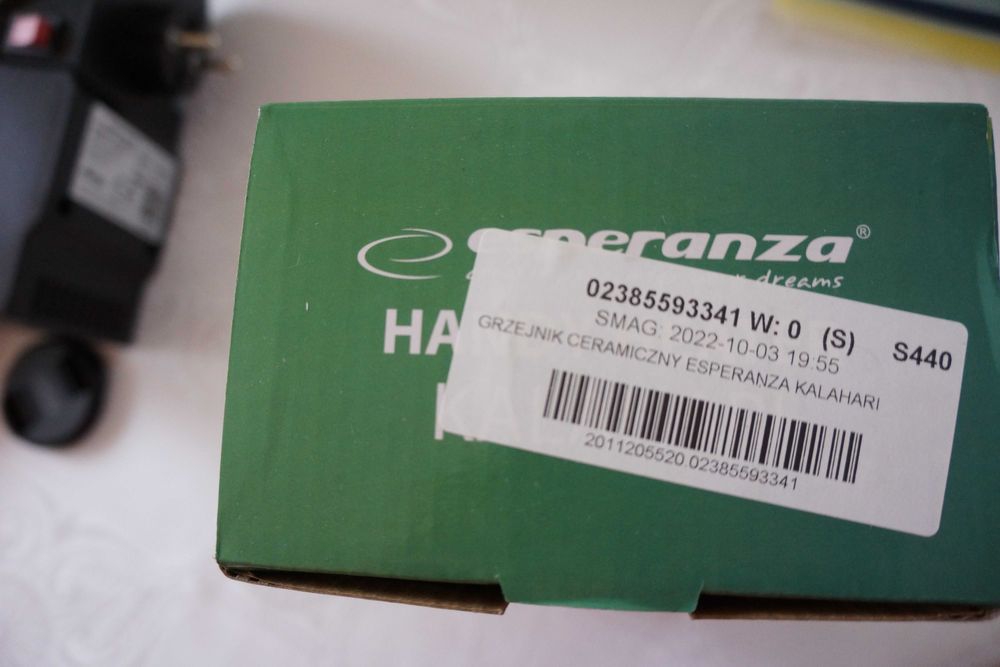 Grzejnik elektryczny Esperanza moc 400 W