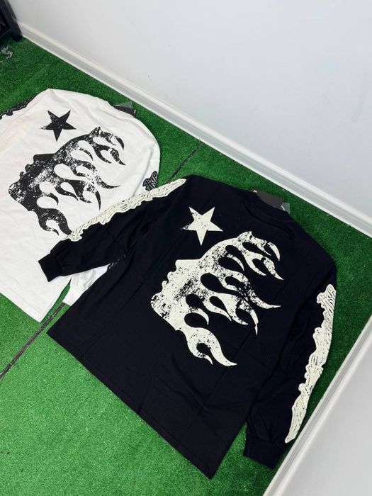 Світшот Лонгслів Кофта Хеллстар Hellstar SK8 Archive Drill Casual