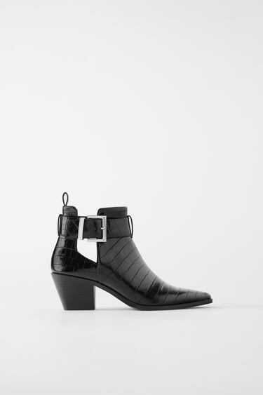 Botins zara 35 semi novos