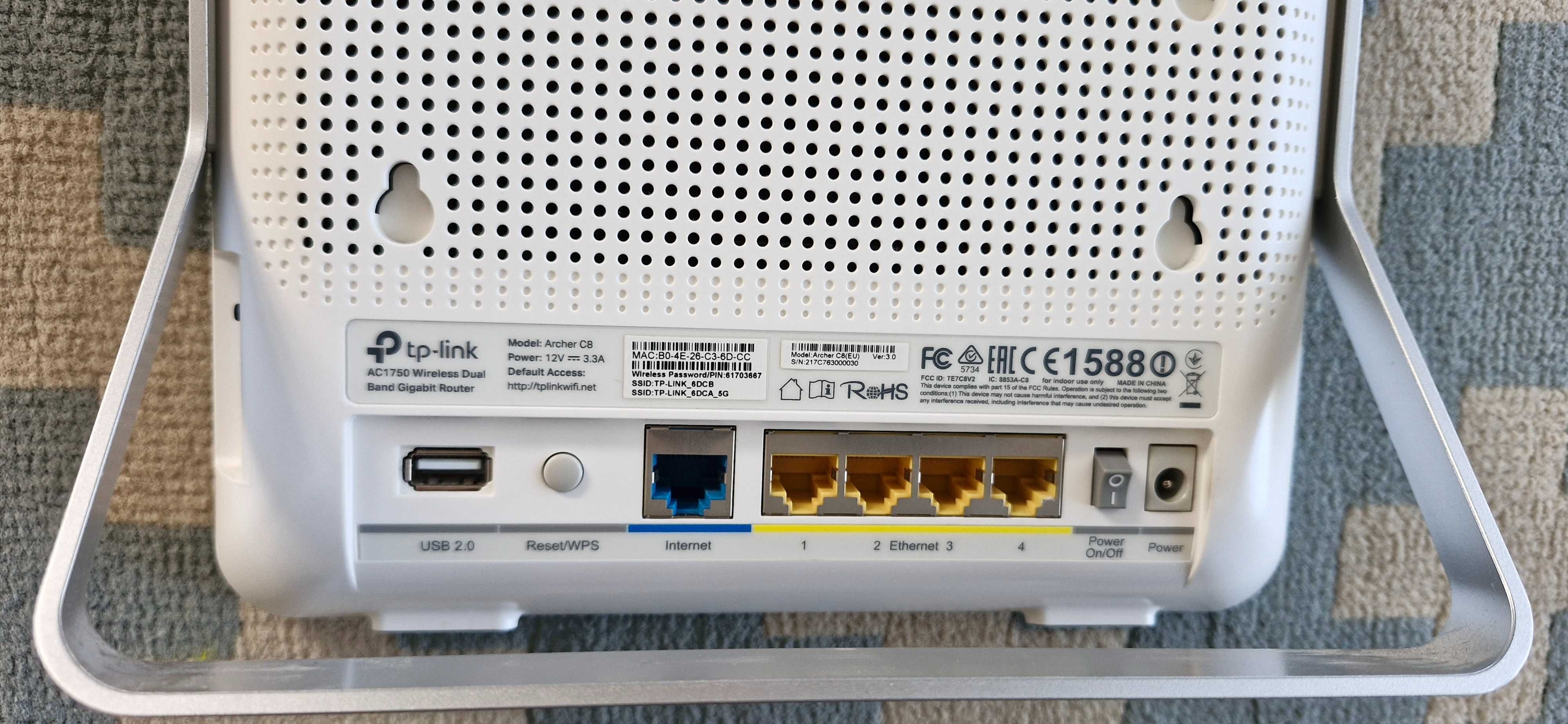 Router WiFi TP-Link Archer C8 1750 5GHz, 2.4GHz- okazja