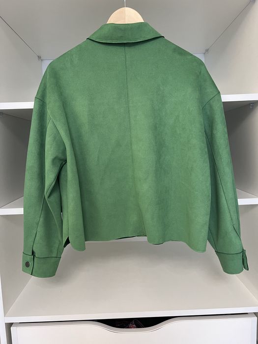 Нова жіноча куртка піджак замш zara S