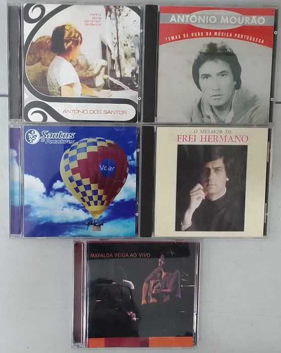 Lote 02. 15 CDs Originais Musica Portuguesa