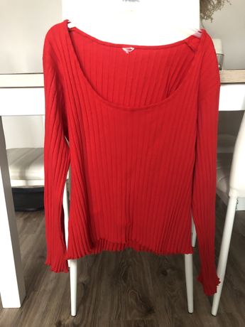 Sweter prążkowany M/L