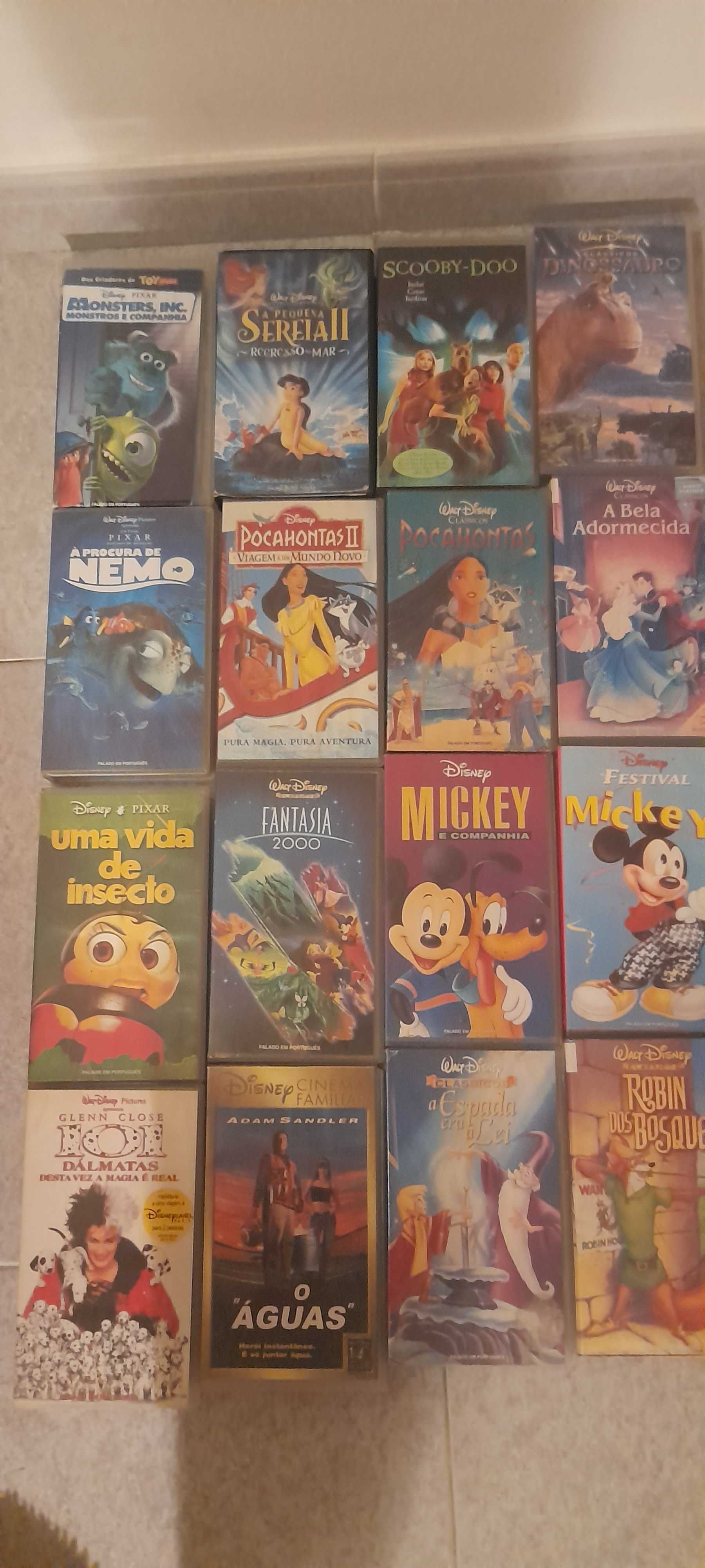 Filmes da Disney em vhs