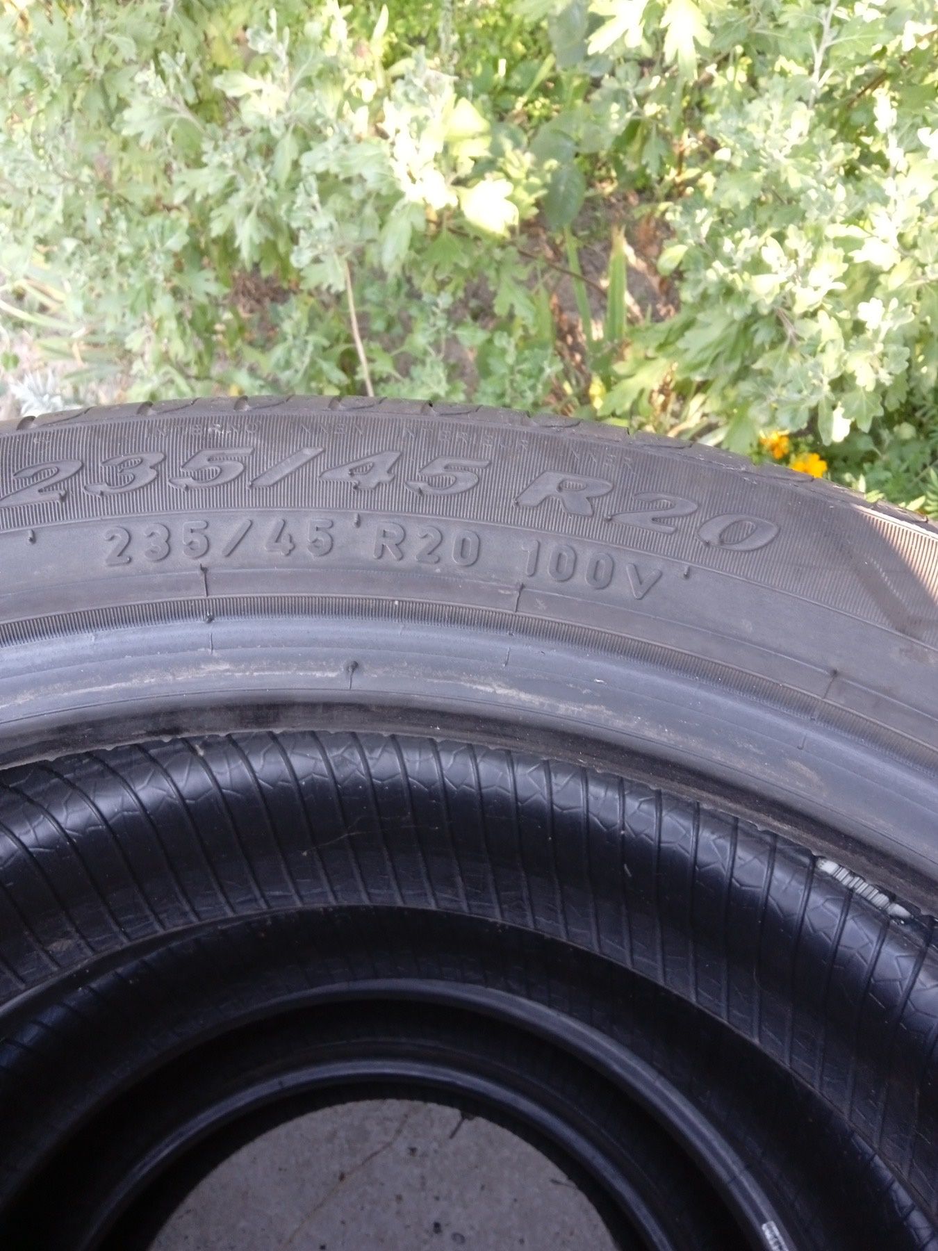 Шины резина pirelli 235/45 r20 100v