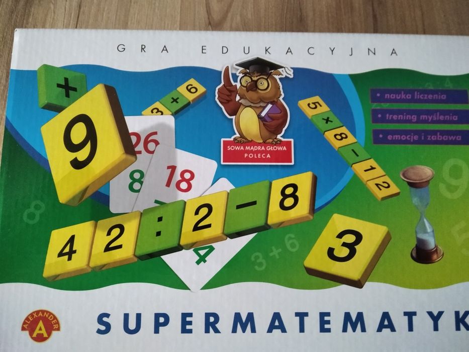 Gra edukacyjną Supermatematyk