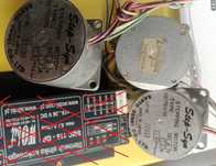 Silniki krokowe 2x Sanyo Denki 103_770_0156 1,2A 1,8deg 1x57SH-46B8B