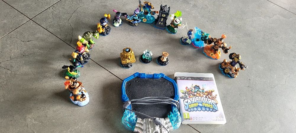 Skylanders Swap Force ps3 figurki gra 17 sztuk platforma