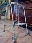 Balkonik dwukołowy bardzo lekki aluminiowy i solidny do 127 kg !