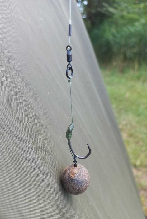 Przypon karpiowy Combi rig-łamaniec hak Nash Claw- Korda Boom 35lb