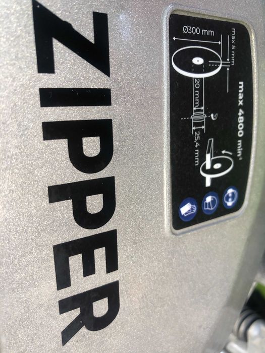 Piła przecinarka do obrzeży kostki ZIPPER ZI-BTS300Tspalinowa zNiemiec
