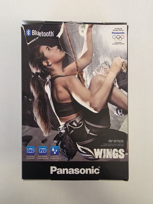 Panasonic RP-BTS35 — Auriculares Desportivos Bluetooth IPX5