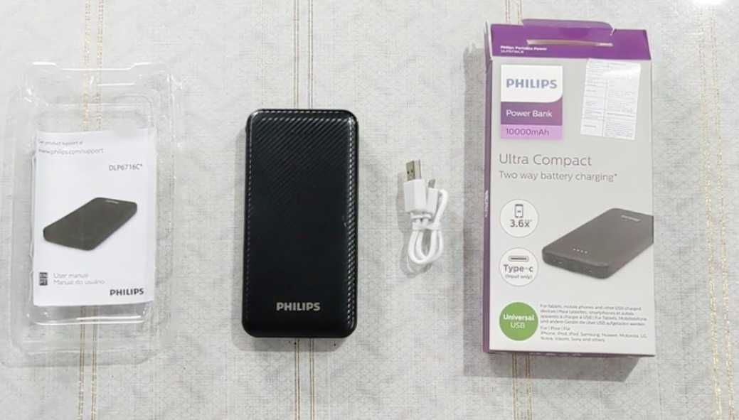 Мощный павербанк Philips на 20 000 мАч